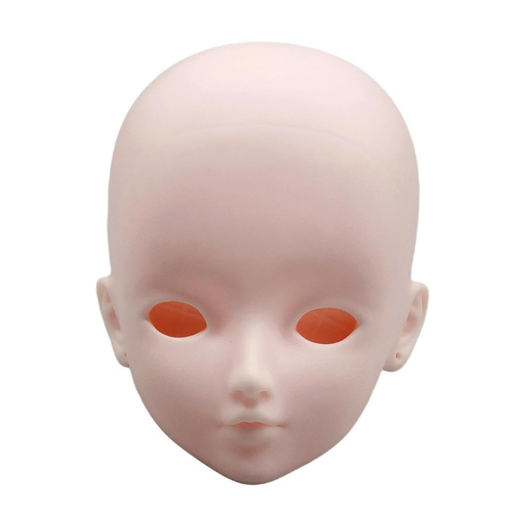 Amazon | EHJRE メイクなしの球体関節人形ヘッド、メイク練習用の球体